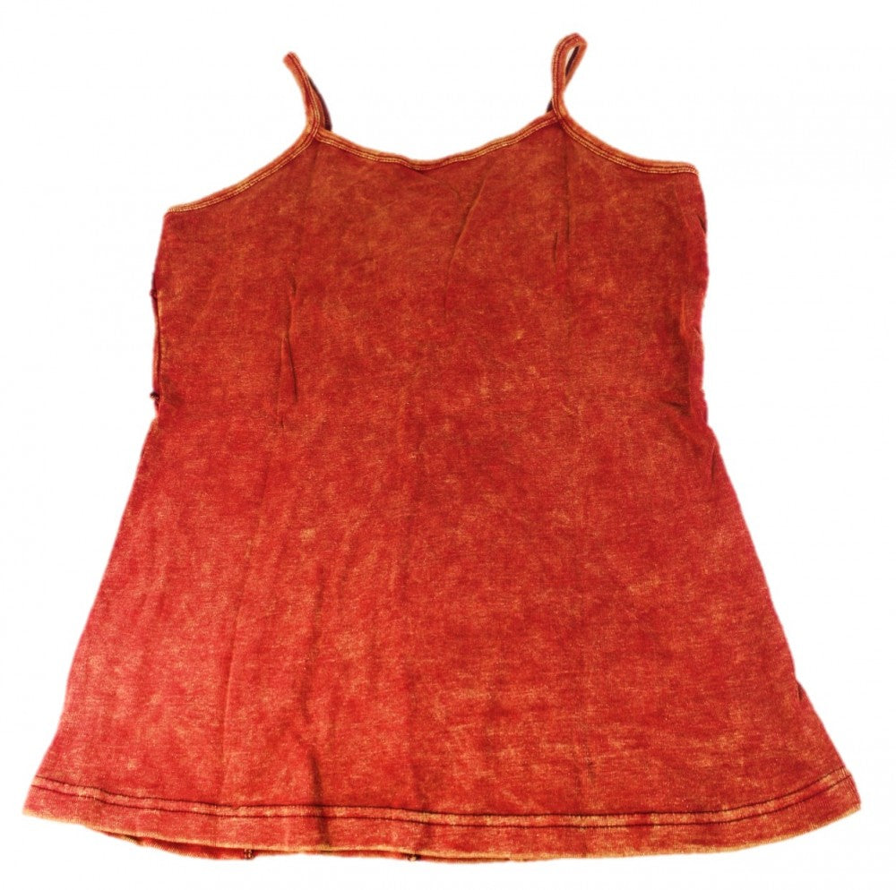 Hippie Goa Tank Top Baumwolle cultbagz rot S-L